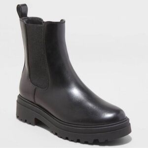 Women’s Size 7 A New Day Black Combat Boots